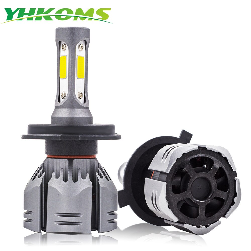 YHKOMS H7 H11 H1 H3 9005 9006 COB ڵ LED ..